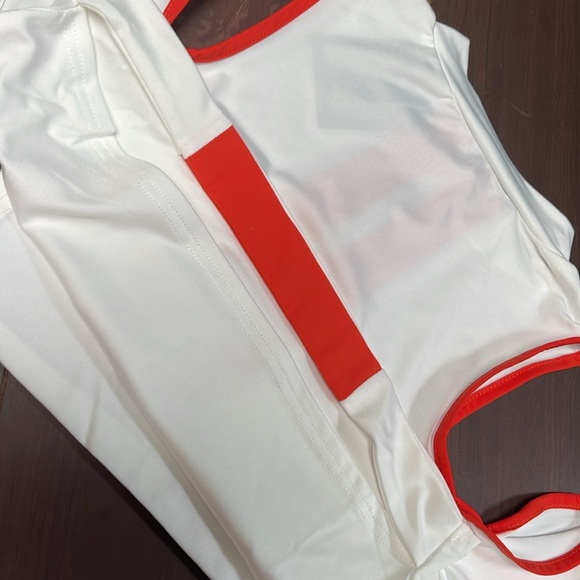 NWT Cargo Pant & Longsleeve Crop Top Boutique Set Orange - Picture 7 of 7